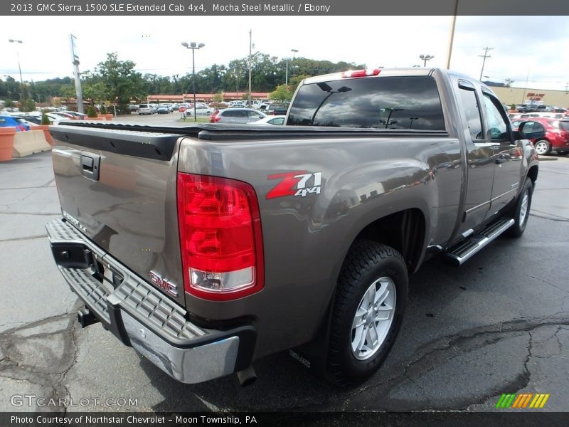 Mocha Steel Metallic / Ebony 2013 GMC Sierra 1500 SLE Extended Cab 4x4
