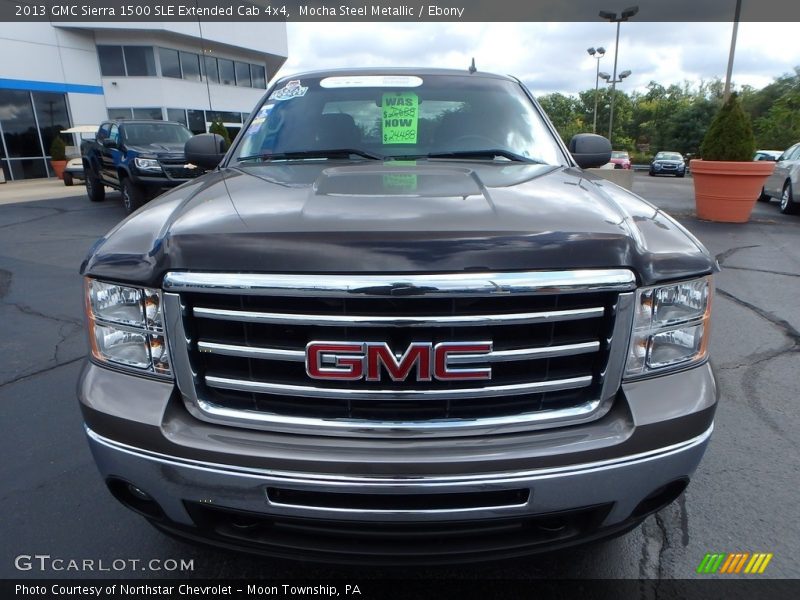 Mocha Steel Metallic / Ebony 2013 GMC Sierra 1500 SLE Extended Cab 4x4