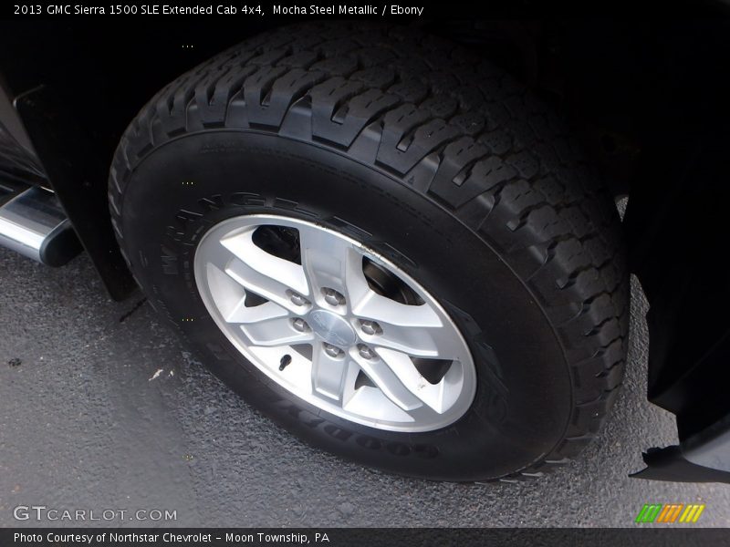 Mocha Steel Metallic / Ebony 2013 GMC Sierra 1500 SLE Extended Cab 4x4