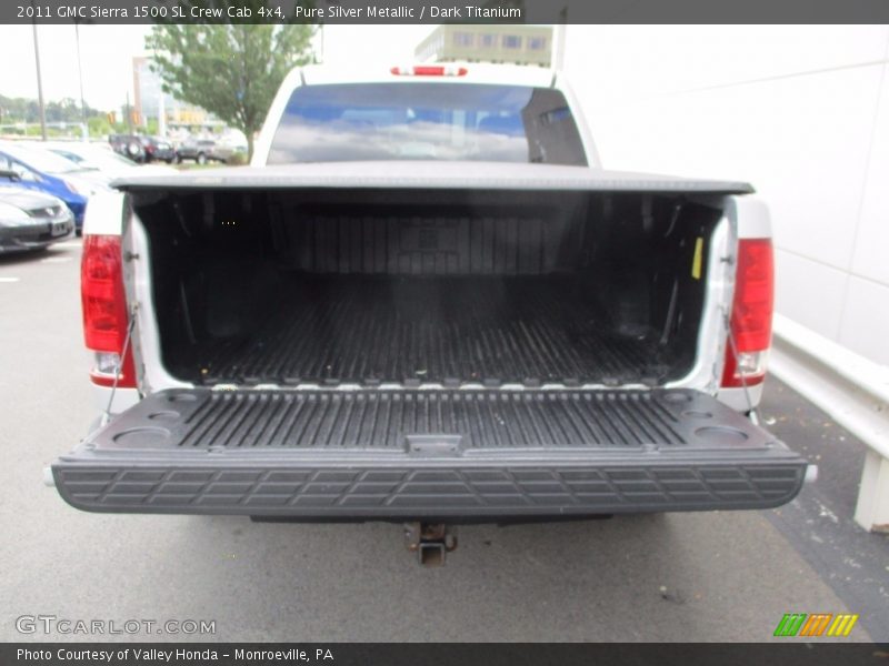 Pure Silver Metallic / Dark Titanium 2011 GMC Sierra 1500 SL Crew Cab 4x4