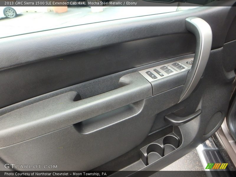 Mocha Steel Metallic / Ebony 2013 GMC Sierra 1500 SLE Extended Cab 4x4