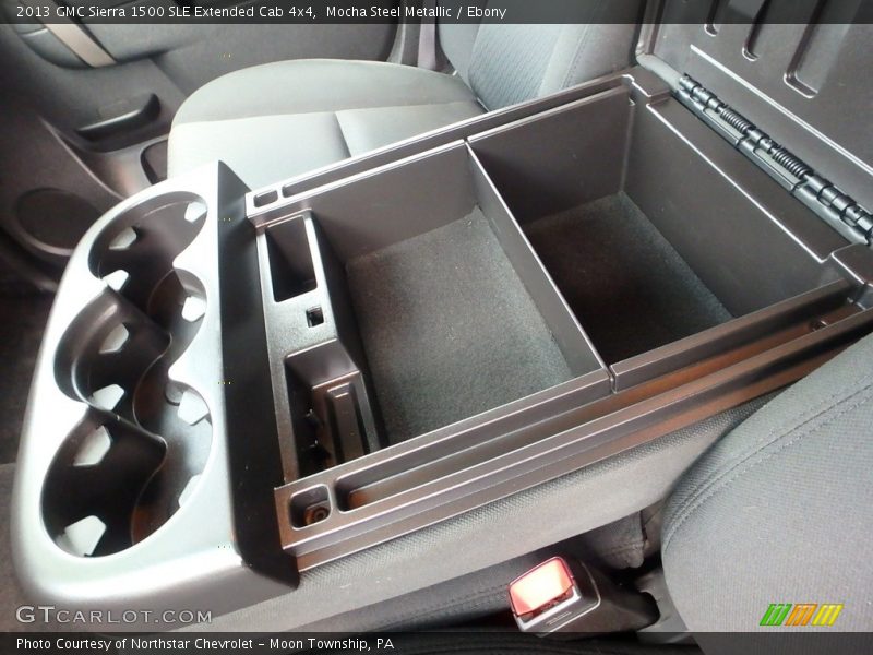 Mocha Steel Metallic / Ebony 2013 GMC Sierra 1500 SLE Extended Cab 4x4