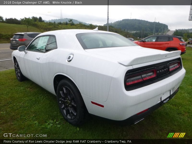 White Knuckle / Black 2018 Dodge Challenger GT AWD
