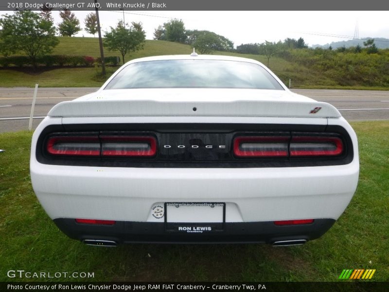 White Knuckle / Black 2018 Dodge Challenger GT AWD