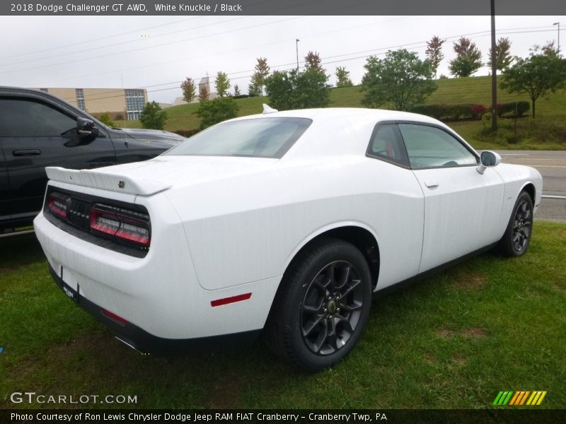 White Knuckle / Black 2018 Dodge Challenger GT AWD