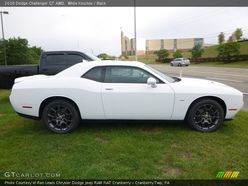 White Knuckle / Black 2018 Dodge Challenger GT AWD