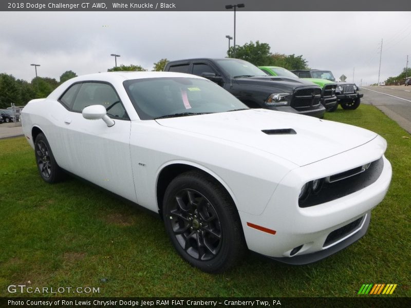 White Knuckle / Black 2018 Dodge Challenger GT AWD