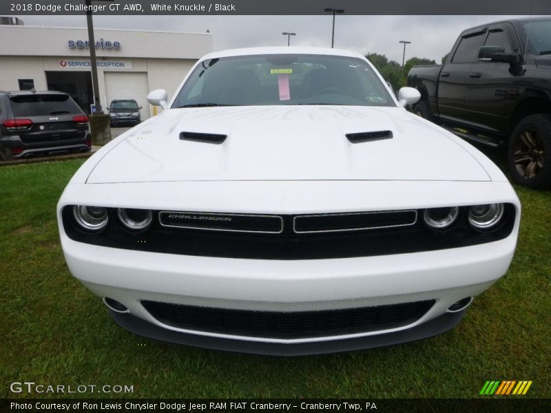 White Knuckle / Black 2018 Dodge Challenger GT AWD
