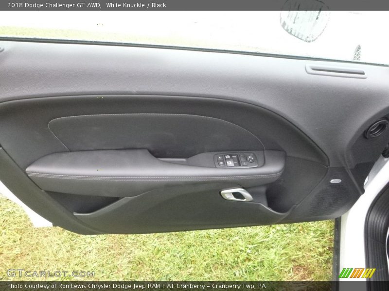 White Knuckle / Black 2018 Dodge Challenger GT AWD