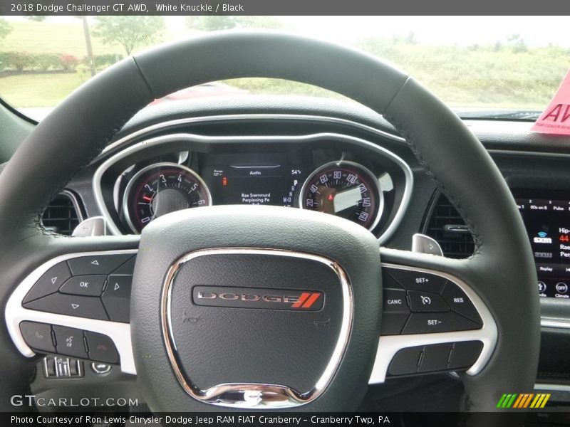 White Knuckle / Black 2018 Dodge Challenger GT AWD