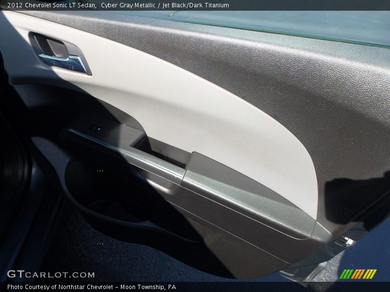 Cyber Gray Metallic / Jet Black/Dark Titanium 2012 Chevrolet Sonic LT Sedan