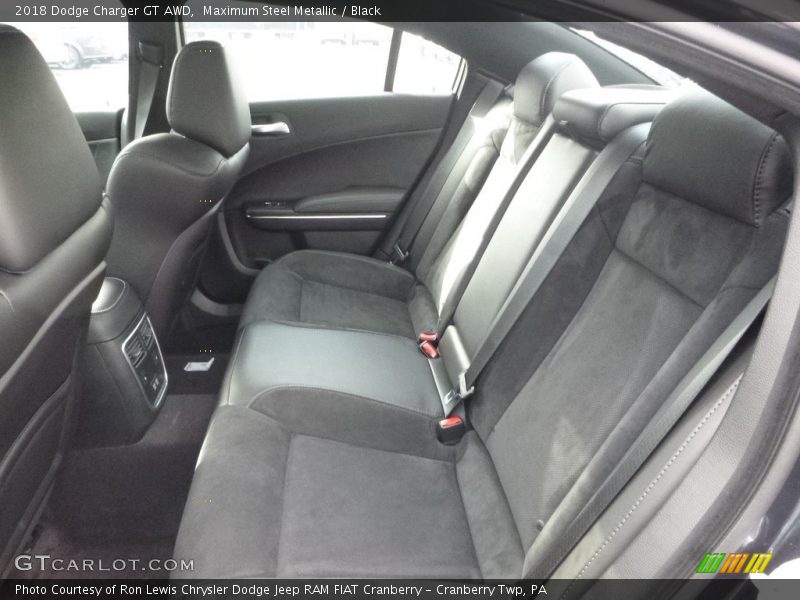 Maximum Steel Metallic / Black 2018 Dodge Charger GT AWD