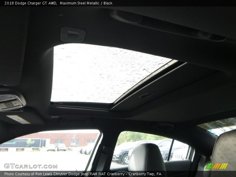 Maximum Steel Metallic / Black 2018 Dodge Charger GT AWD