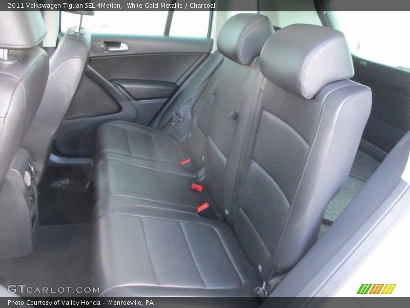 White Gold Metallic / Charcoal 2011 Volkswagen Tiguan SEL 4Motion