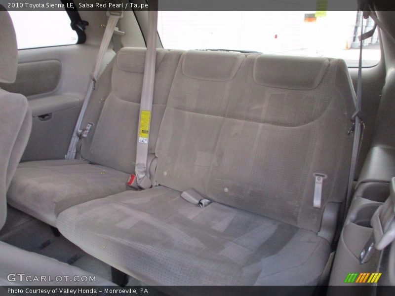 Salsa Red Pearl / Taupe 2010 Toyota Sienna LE