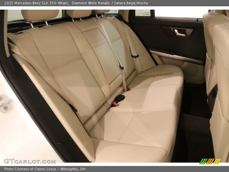 Diamond White Metallic / Sahara Beige/Mocha 2015 Mercedes-Benz GLK 350 4Matic