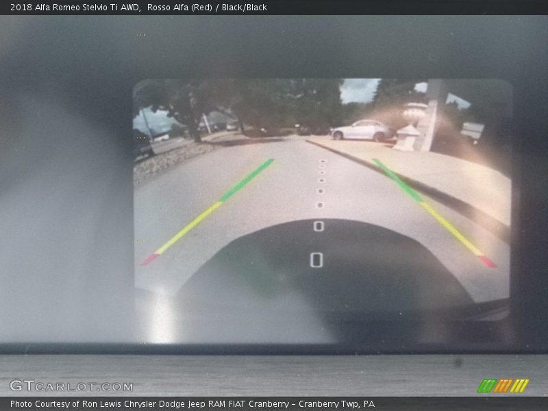 Rosso Alfa (Red) / Black/Black 2018 Alfa Romeo Stelvio Ti AWD
