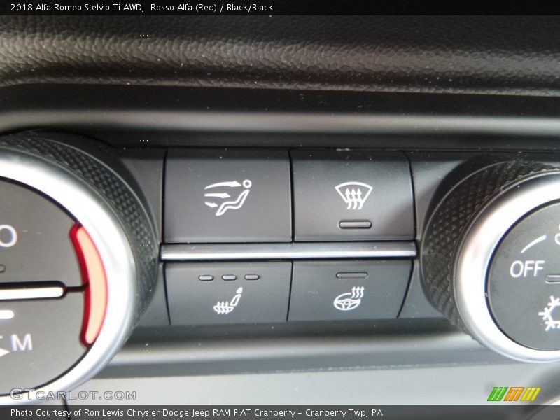 Rosso Alfa (Red) / Black/Black 2018 Alfa Romeo Stelvio Ti AWD