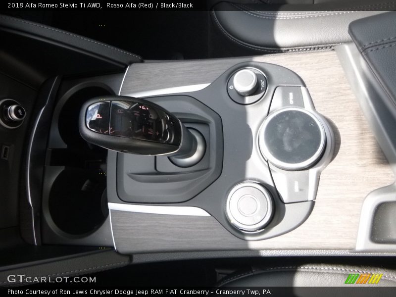 Rosso Alfa (Red) / Black/Black 2018 Alfa Romeo Stelvio Ti AWD