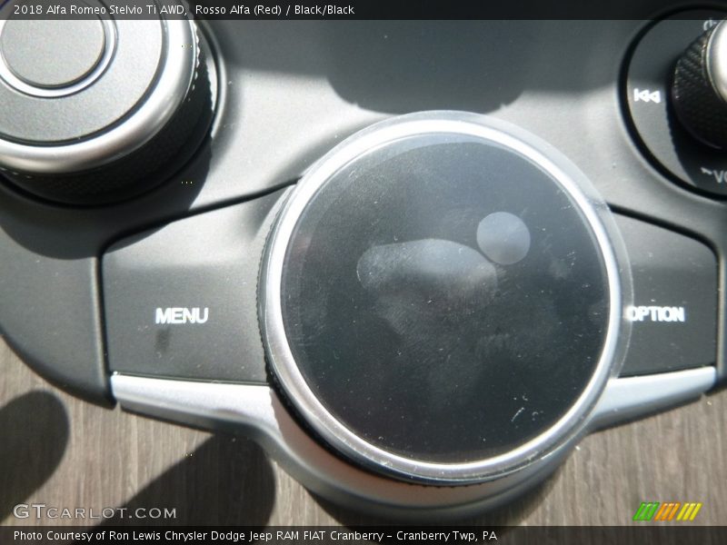 Rosso Alfa (Red) / Black/Black 2018 Alfa Romeo Stelvio Ti AWD