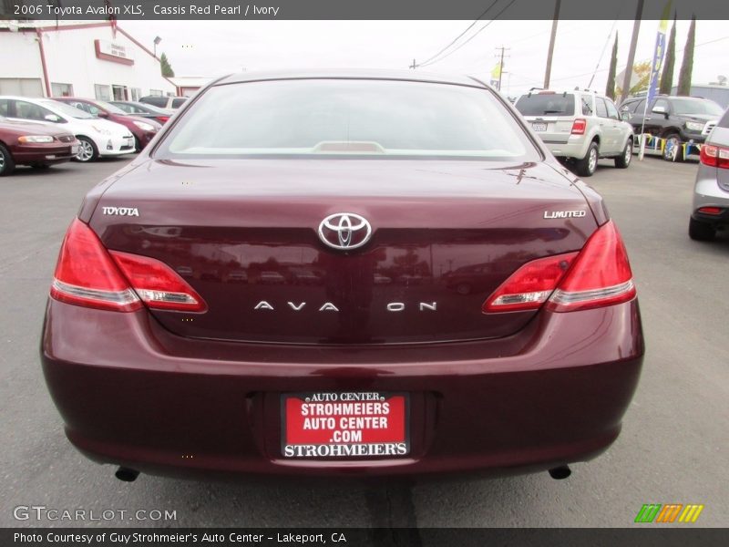 Cassis Red Pearl / Ivory 2006 Toyota Avalon XLS
