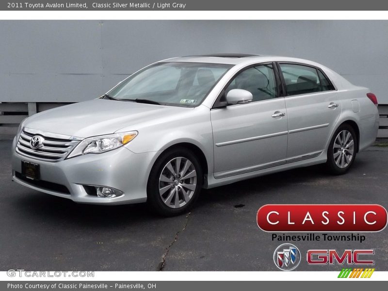 Classic Silver Metallic / Light Gray 2011 Toyota Avalon Limited
