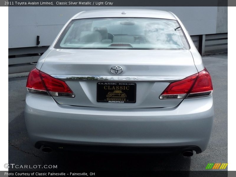 Classic Silver Metallic / Light Gray 2011 Toyota Avalon Limited