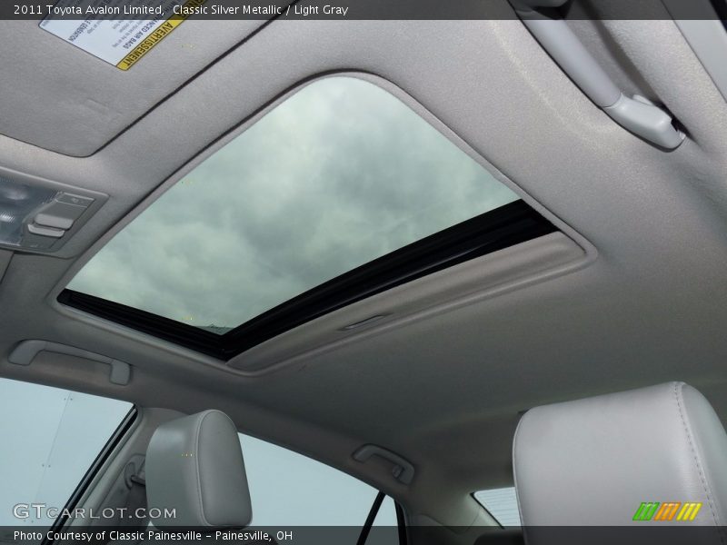 Classic Silver Metallic / Light Gray 2011 Toyota Avalon Limited