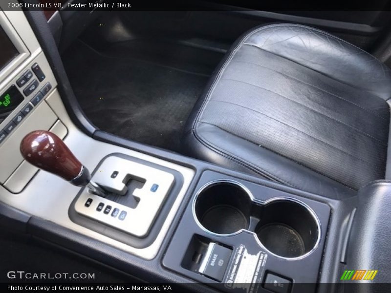 Pewter Metallic / Black 2006 Lincoln LS V8