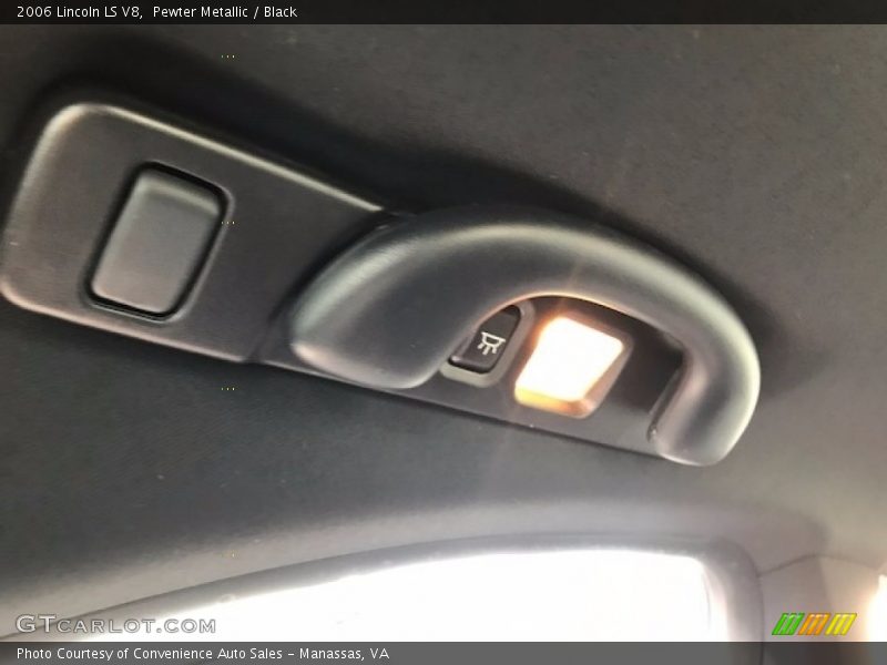 Pewter Metallic / Black 2006 Lincoln LS V8