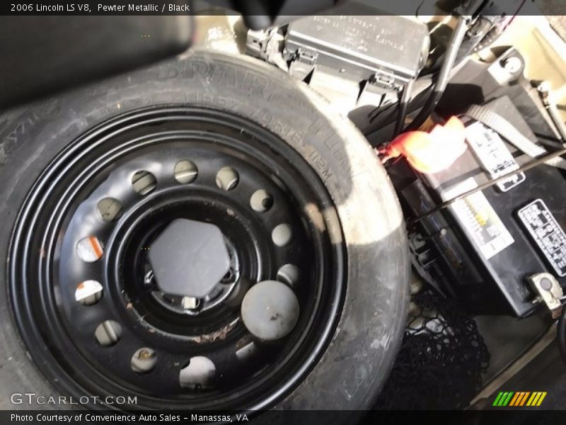 Pewter Metallic / Black 2006 Lincoln LS V8