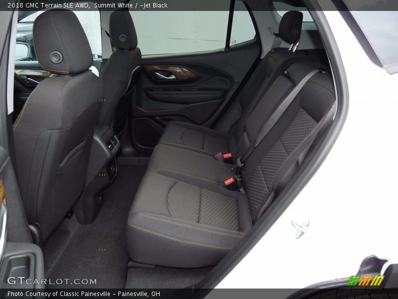 Summit White / ­Jet Black 2018 GMC Terrain SLE AWD