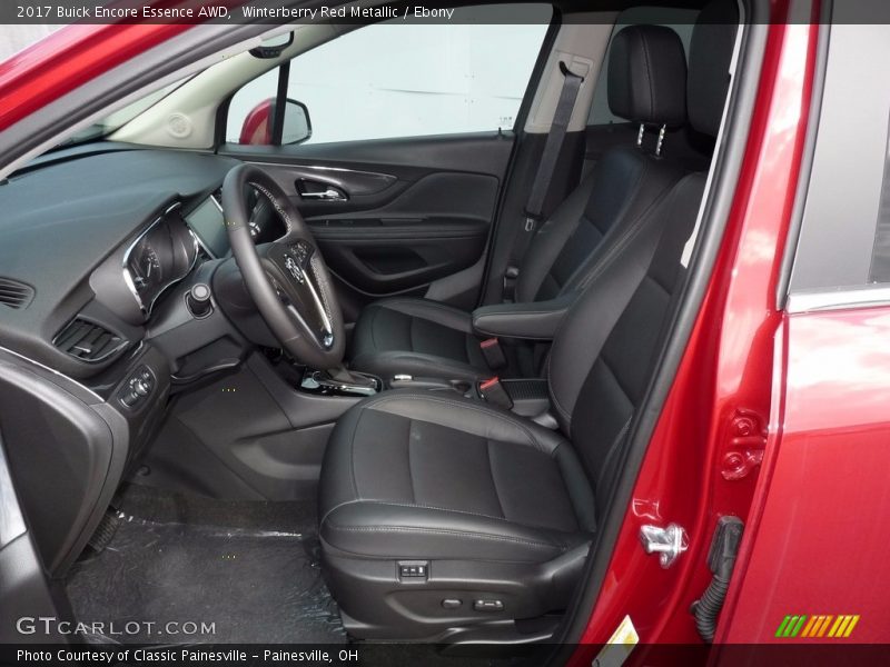 Winterberry Red Metallic / Ebony 2017 Buick Encore Essence AWD