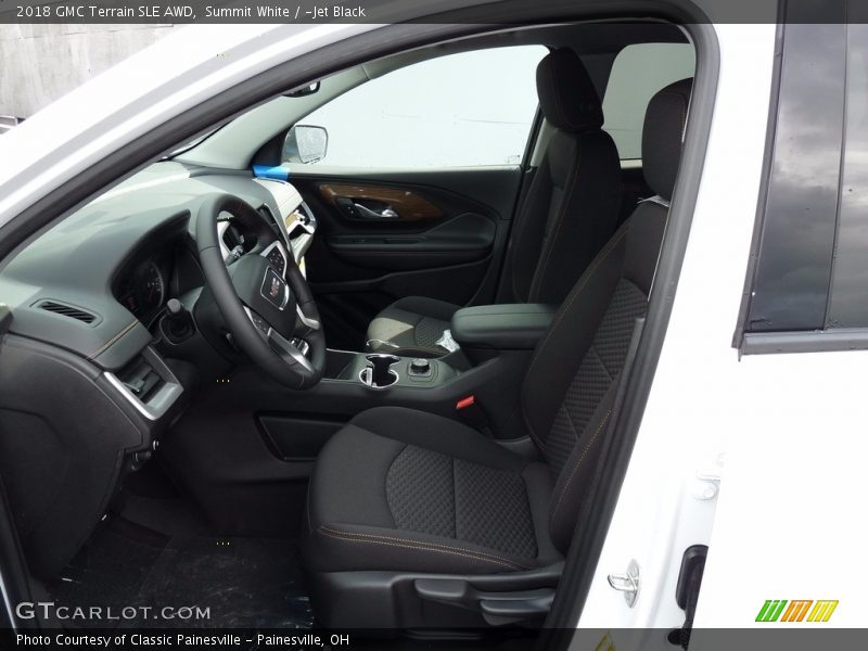 Summit White / ­Jet Black 2018 GMC Terrain SLE AWD