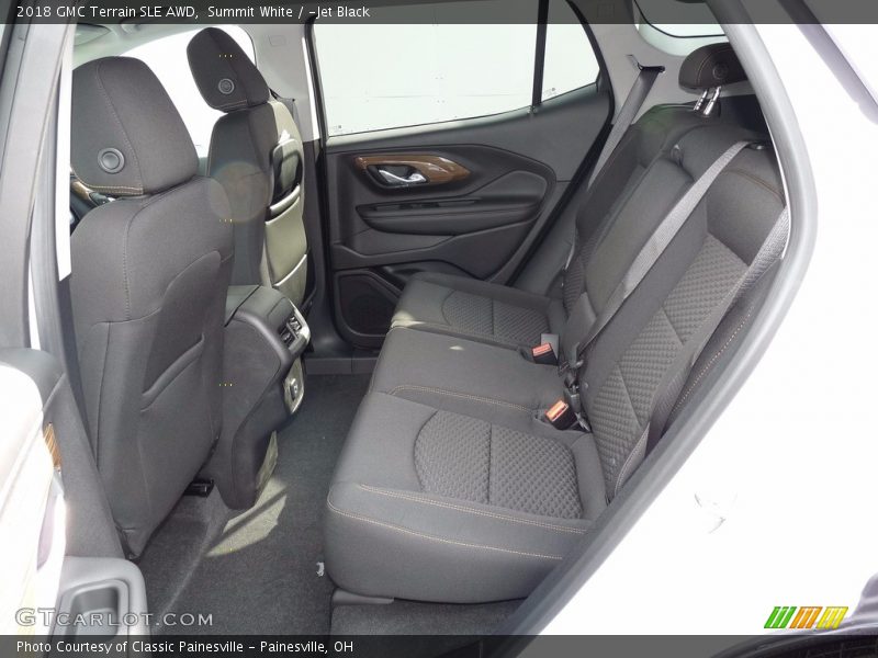 Summit White / ­Jet Black 2018 GMC Terrain SLE AWD