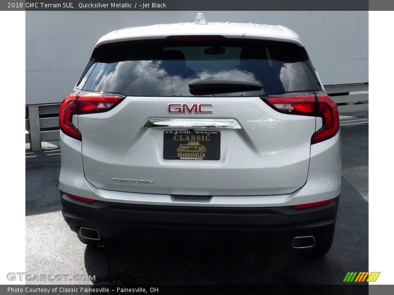 Quicksilver Metallic / ­Jet Black 2018 GMC Terrain SLE
