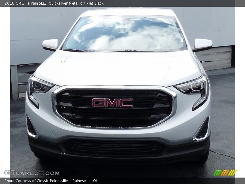 Quicksilver Metallic / ­Jet Black 2018 GMC Terrain SLE