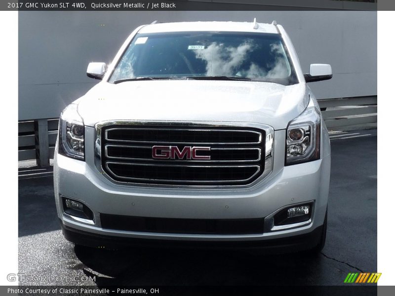 Quicksilver Metallic / Jet Black 2017 GMC Yukon SLT 4WD