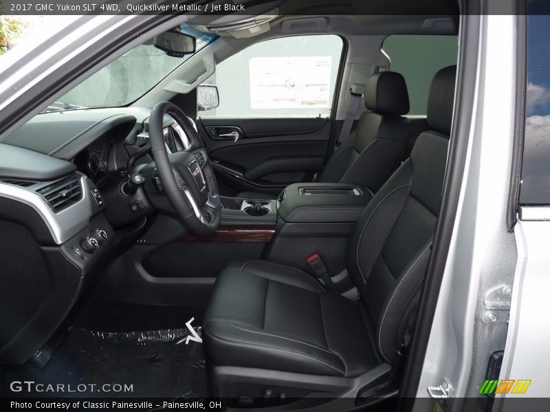 Quicksilver Metallic / Jet Black 2017 GMC Yukon SLT 4WD