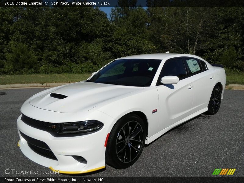 White Knuckle / Black 2018 Dodge Charger R/T Scat Pack