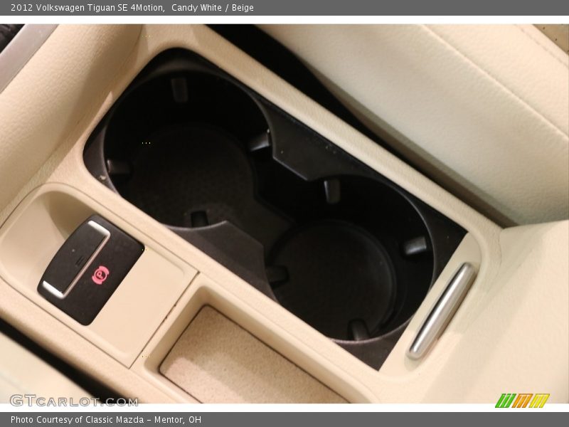 Candy White / Beige 2012 Volkswagen Tiguan SE 4Motion