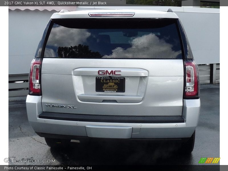 Quicksilver Metallic / Jet Black 2017 GMC Yukon XL SLT 4WD