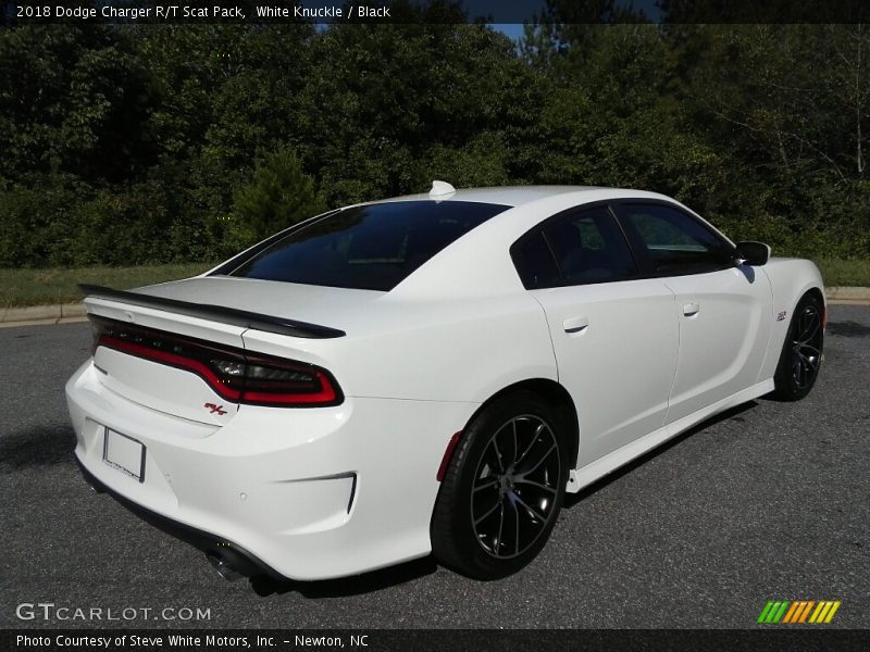 White Knuckle / Black 2018 Dodge Charger R/T Scat Pack