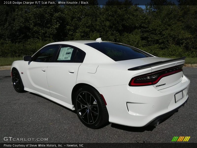 White Knuckle / Black 2018 Dodge Charger R/T Scat Pack