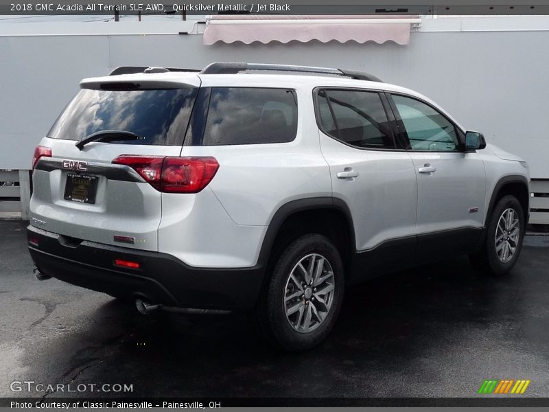 Quicksilver Metallic / Jet Black 2018 GMC Acadia All Terrain SLE AWD