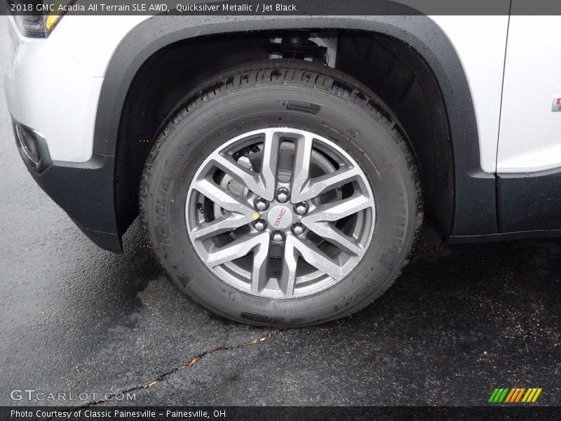 Quicksilver Metallic / Jet Black 2018 GMC Acadia All Terrain SLE AWD