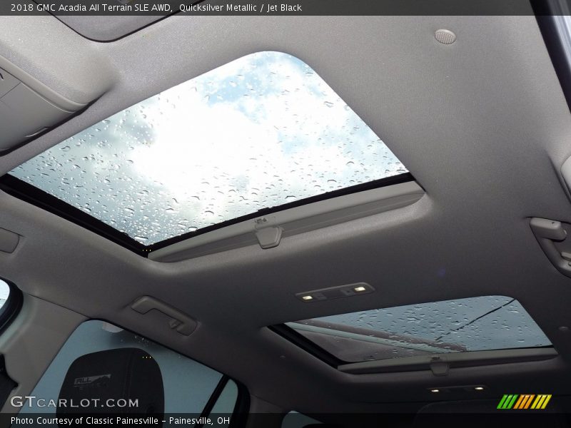 Quicksilver Metallic / Jet Black 2018 GMC Acadia All Terrain SLE AWD