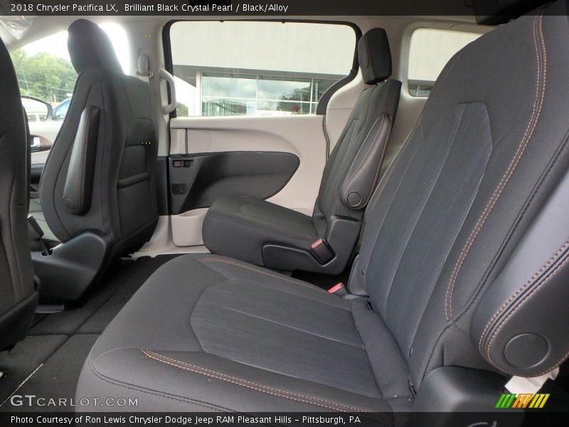 Rear Seat of 2018 Pacifica LX