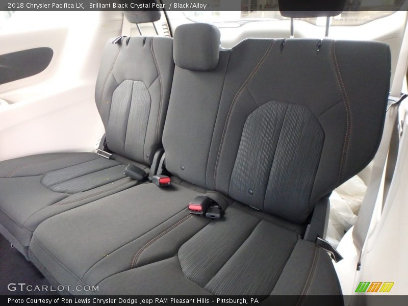 Rear Seat of 2018 Pacifica LX