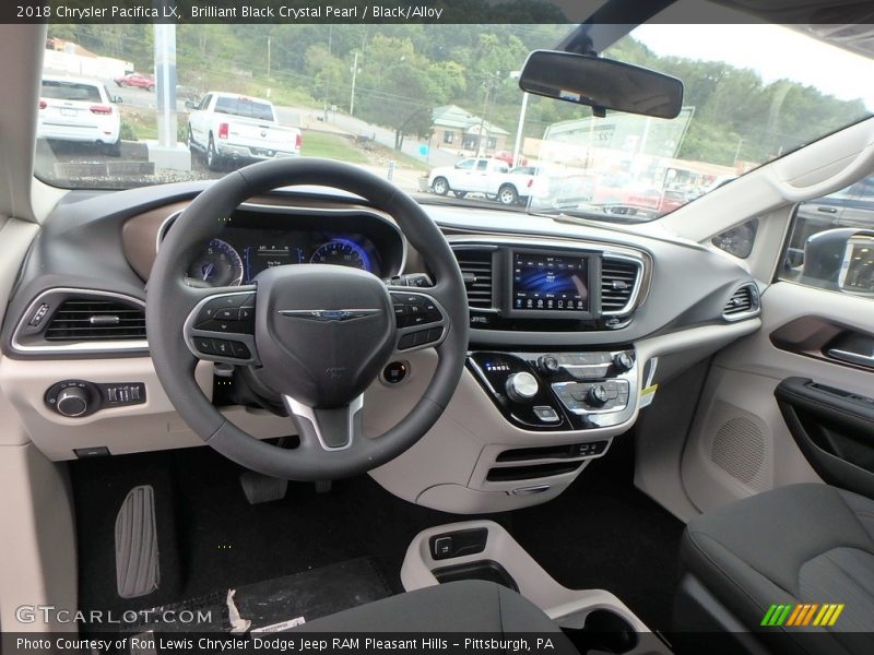 Dashboard of 2018 Pacifica LX